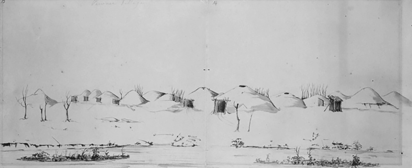 11_The Deserted Pawnee Village, Nebraska, 1849